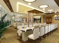 广东大亚湾核电服务公司荷风餐厅设计